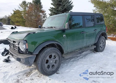 2024 Ford Bronco Big Bend z USA, uszkodzony, nr VIN 1FMDE7BHXRLB36755